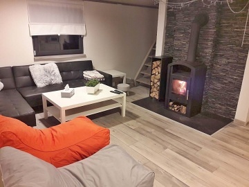 Chata Krušné hory - přehrada Rauschenbach a Fláje