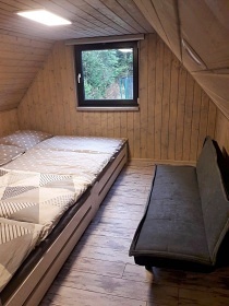 Chata Krušné hory - přehrada Rauschenbach a Fláje