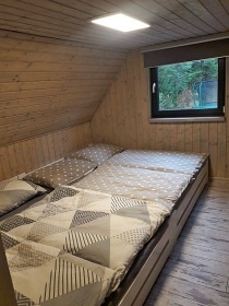 Chata Krušné hory - přehrada Rauschenbach a Fláje