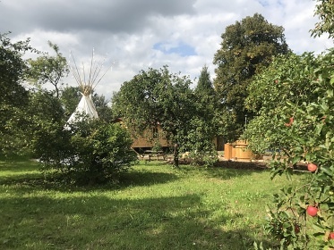 Glampig s wellness - Litický hrad - Divoká Orlice