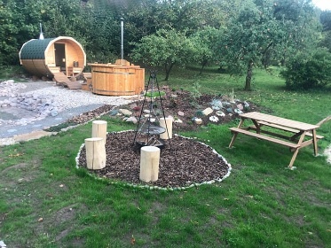 Glampig s wellness - Litický hrad - Divoká Orlice