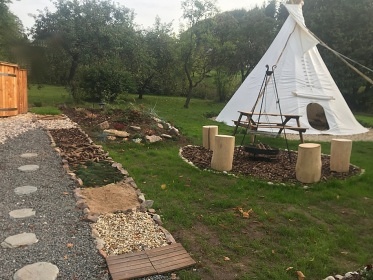 Glampig s wellness - Litický hrad - Divoká Orlice