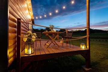 Glamping se saunou - Litovelské Pomoraví - Konice