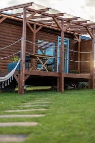 Glamping se saunou - Litovelské Pomoraví - Konice