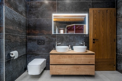 Roubenka baz�n a sauna - �ern� hora - Krkono�e