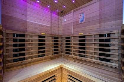 Roubenka baz�n a sauna - �ern� hora - Krkono�e