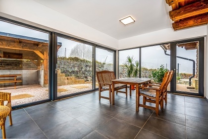 Roubenka baz�n a sauna - �ern� hora - Krkono�e