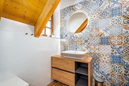 Roubenka baz�n a sauna - �ern� hora - Krkono�e