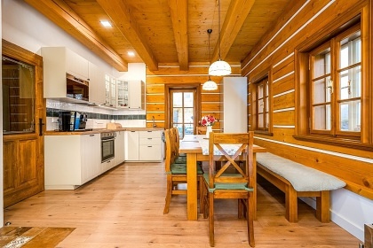 Roubenka baz�n a sauna - �ern� hora - Krkono�e