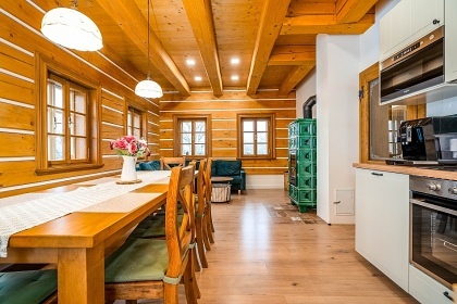 Roubenka baz�n a sauna - �ern� hora - Krkono�e