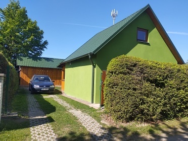 Chata baz�n a v��ivka - Moravsk� Kras - Boskovice