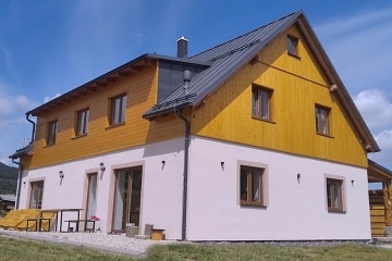 Chalupa bazén a sauna - rozhledna Suchý vrch