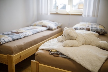 Chalupa bazn a sauna - rozhledna Such vrch