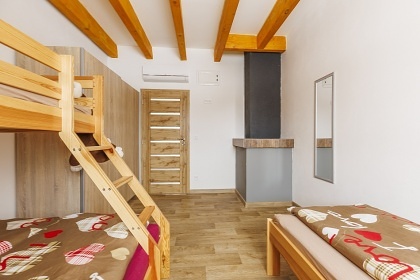 Chalupa bazn a sauna - rozhledna Such vrch