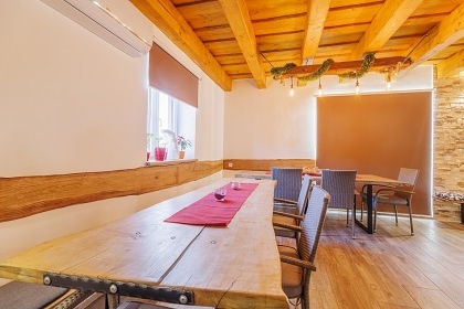 Chalupa bazn a sauna - rozhledna Such vrch