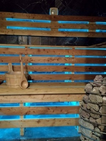 Chalupa bazn a sauna - rozhledna Such vrch