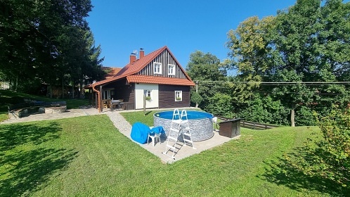 Chalupa s bazénem a hernou - Beskydy - Kozlovice