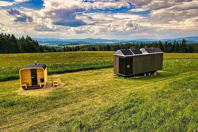 Glamping Lipno - Tiny House Malšín - Frymburk