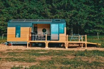 Glamping Lipno - Stezka v korunch strom