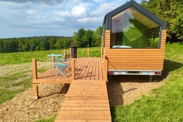 Glamping Lipno - Stezka v korunch strom