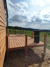 Glamping Lipno - Stezka v korunch strom