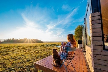 Glamping Lipensk proda - Tiny House s wellness