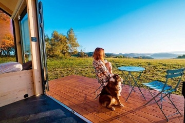 Glamping Lipensk proda - Tiny House s wellness