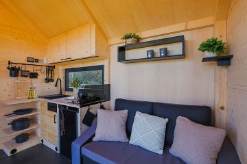 Glamping Lipensk proda - Tiny House s wellness