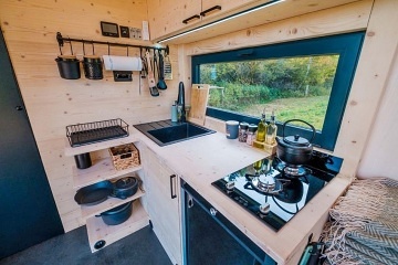 Glamping Lipensk proda - Tiny House s wellness