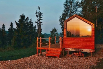 Glamping Lipensko a koupac sud - Tiny House