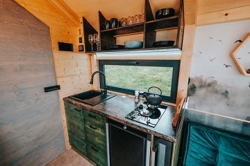 Glamping Lipensko a koupac sud - Tiny House