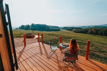 Glamping Lipensko a koupac sud - Tiny House