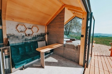 Glamping Lipensko a koupac sud - Tiny House