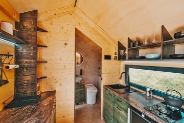 Glamping Lipensko a koupac sud - Tiny House