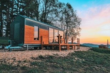 Glamping Lipensko a koupac sud - Tiny House