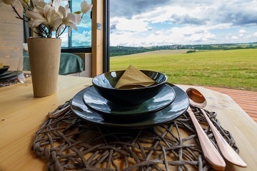 Glamping Na Kopečku - Tiny House jezero Lipno