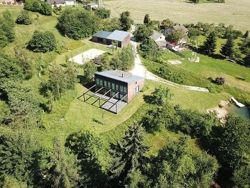 Chata s koupacím jezírkem - Brdy - Staré Podlesí