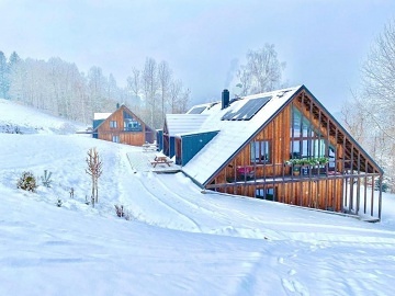 Chalupa a koupac jezrko umava - Kapersk Hory