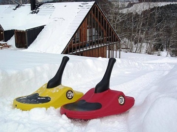 Chalupa a koupac jezrko umava - Kapersk Hory