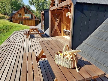 Chalupa a koupac jezrko umava - Kapersk Hory