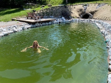 Chalupa a koupac jezrko umava - Kapersk Hory