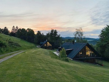 Chalupa a koupac jezrko umava - Kapersk Hory