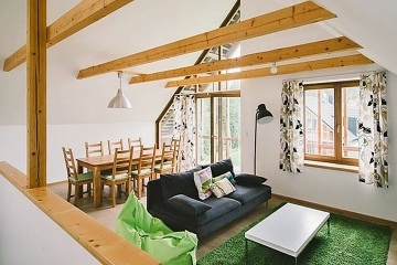 Chalupa a koupac jezrko umava - Kapersk Hory