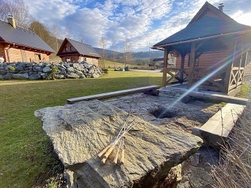 Roubenky bazén a sauna - Hraběšice - Jeseníky