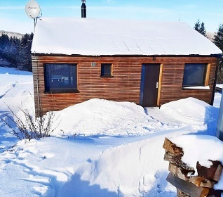 Chata Krun hory - umn - Janovsk pehrada
