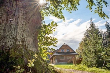 Roubenka se saunou - Beskydy - Vset�nsk� Be�va