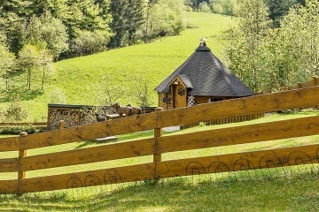 Roubenka a finská sauna - Beskydy - Leskové