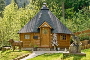 Roubenka a finská sauna - Beskydy - Leskové