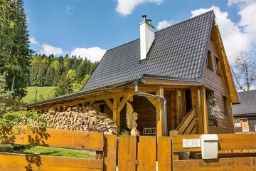 Roubenka a finská sauna - Beskydy - Leskové