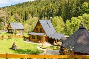 Roubenka a finská sauna - Beskydy - Leskové
